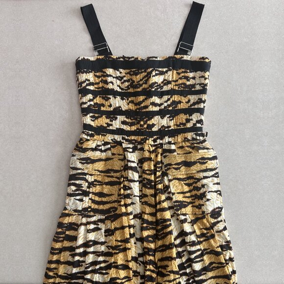 NWT D&G Tiger Print Dress ASO Sharpay Evans & Katy Perry - Picture 8 of 12